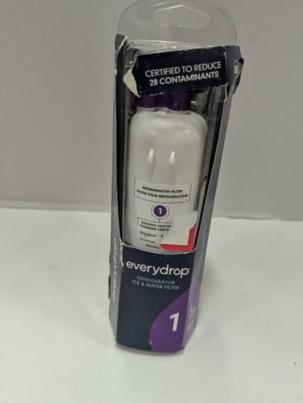 Whirlpool EveryDrop 1 EDR1RXD1 Refrigerator Ice & Water Filter – Tested Works